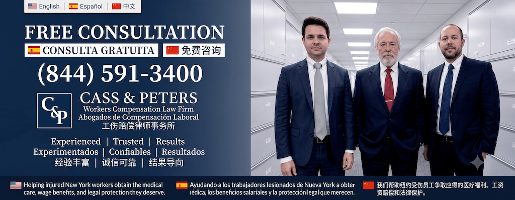 Cass and Peters Workers Compensation Attorney Brooklyn Chinese English Spanish Free Consultation
